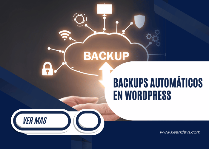 Backups automáticos en WordPress