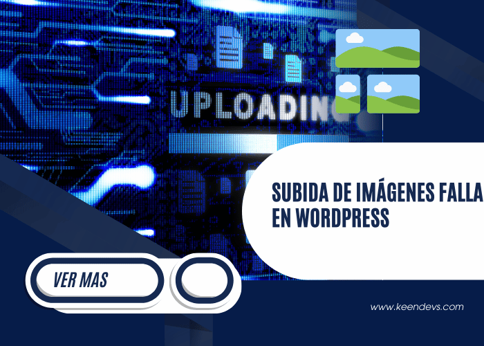 Subida de imágenes falla en WordPress