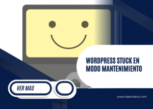WordPress stuck en modo mantenimiento