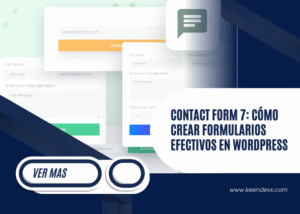Contact Form 7 cómo crear formularios efectivos en WordPress