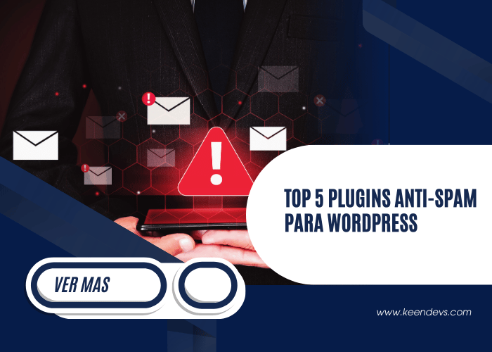 Top 5 plugins anti-spam para WordPress