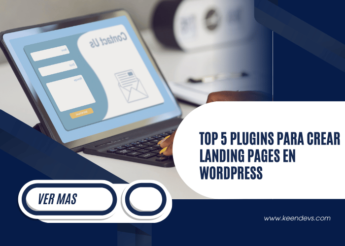Top 5 plugins para crear landing pages en WordPress