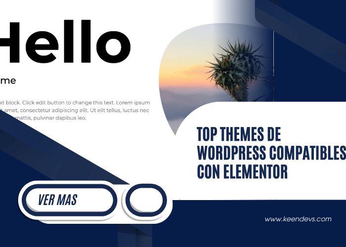 Top themes de WordPress compatibles con Elementor